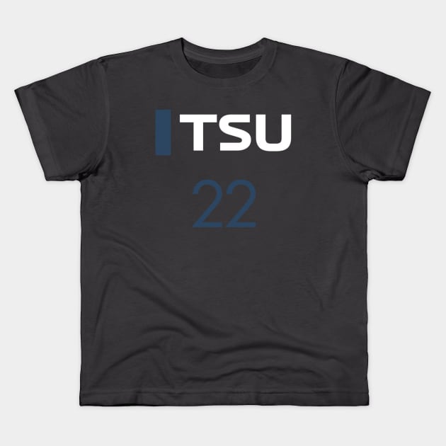 TSU - Tsunoda F1 Kids T-Shirt by autopic